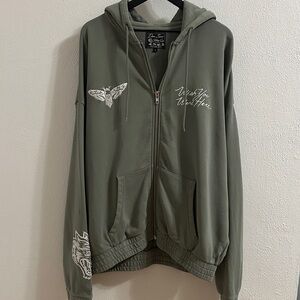 Darc Sport Wish You Were Here Zip-Up Hoodie